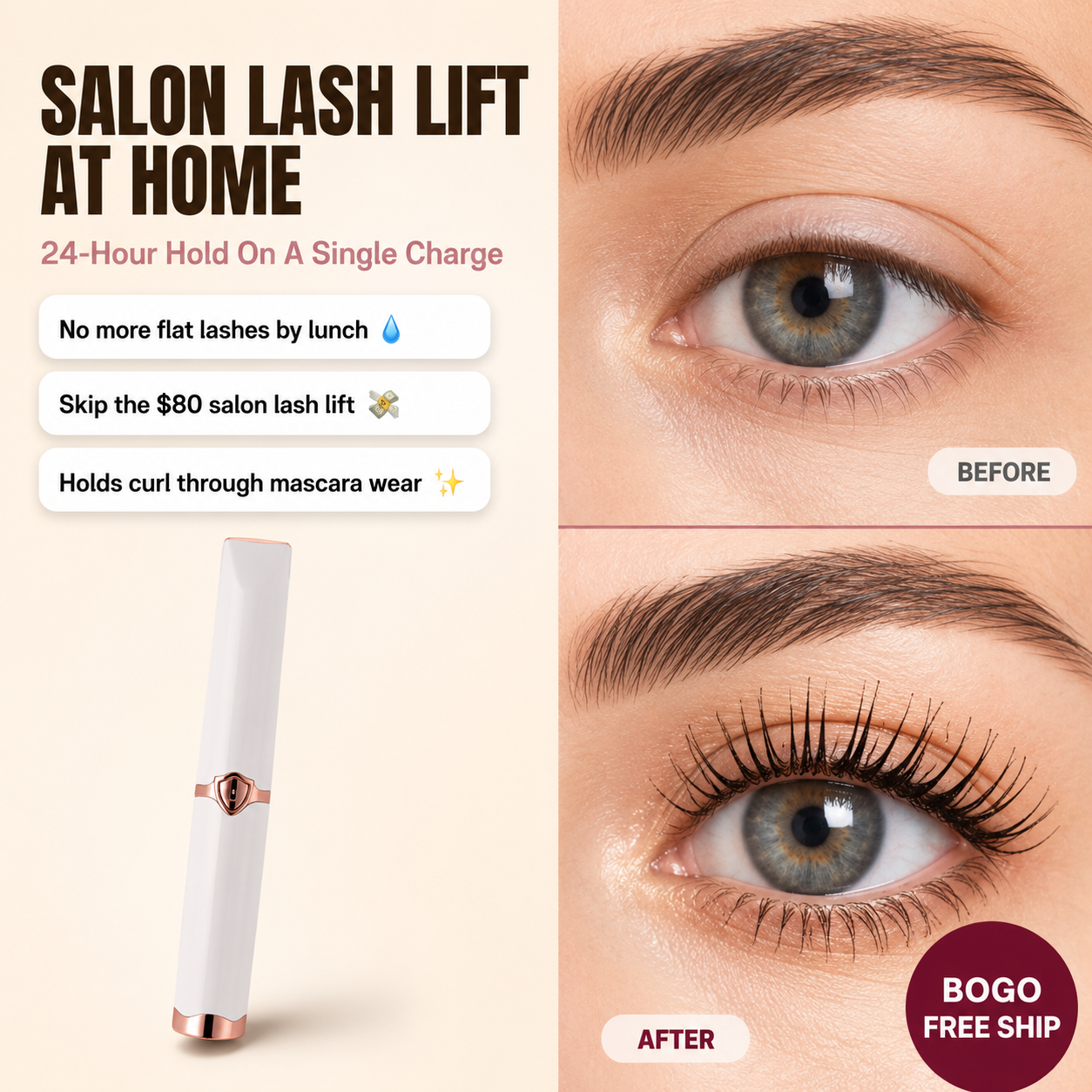 Noriva Heated Lash Curler